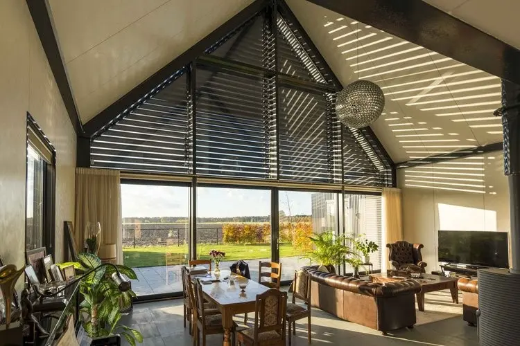 External Louvres gable