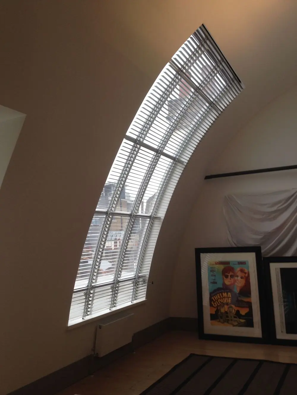 Sunshield External Louvres arched