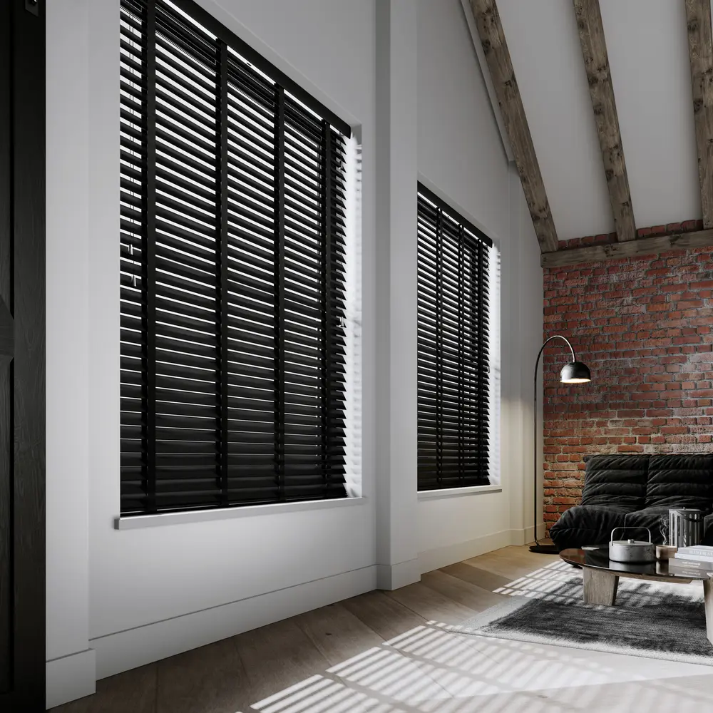 timberlux wooden Venetian blind no tapes