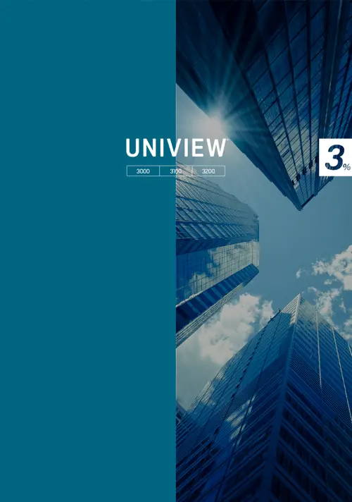 Decora Collection Uniview 3% cover