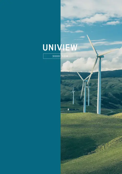 Decora Collection Uniview 3000 Eco cover