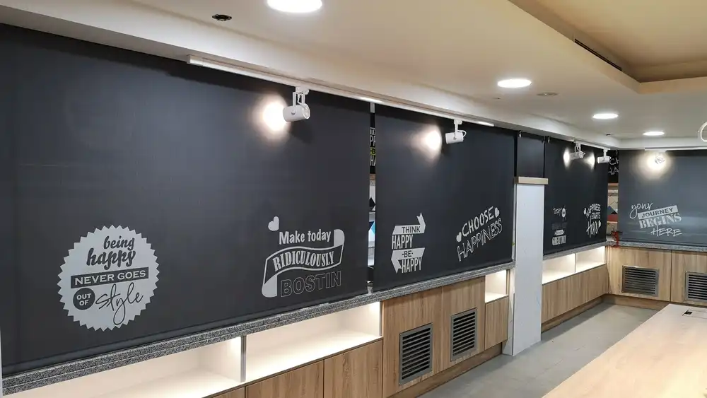 Digitally Printed roller blinds