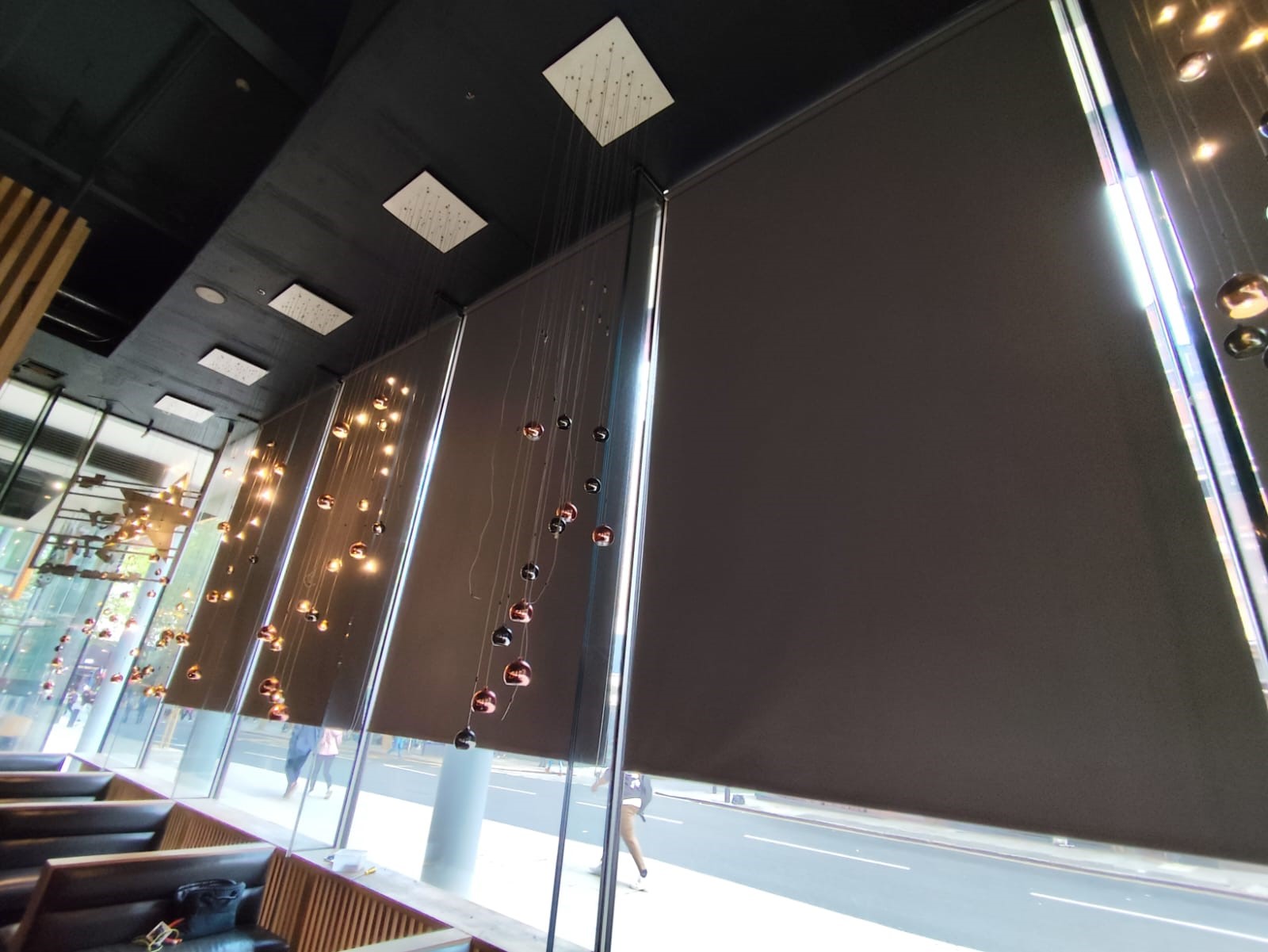 extra wide roller blinds