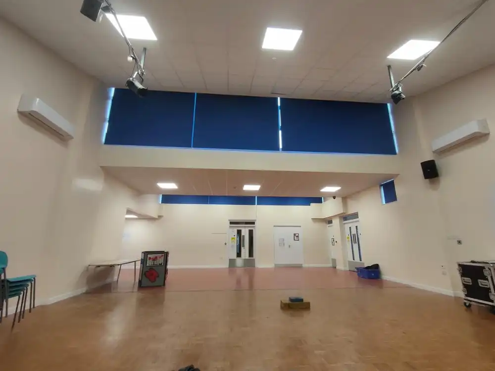 roller blinds in school