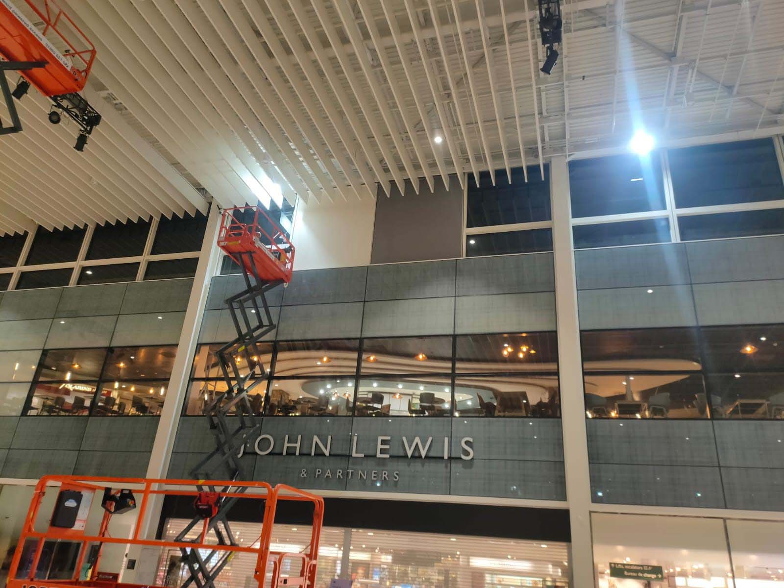 john lewis louvres