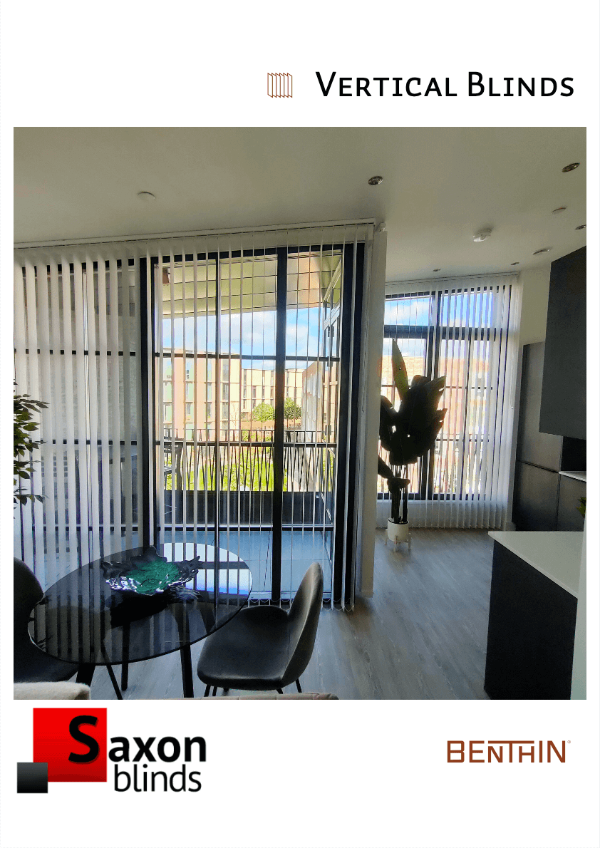 saxon blinds vertical blinds brochure