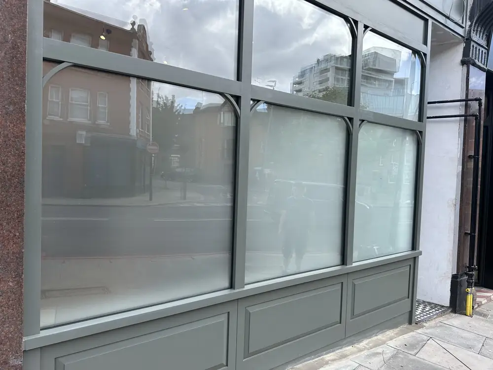 Window Film in commercial building