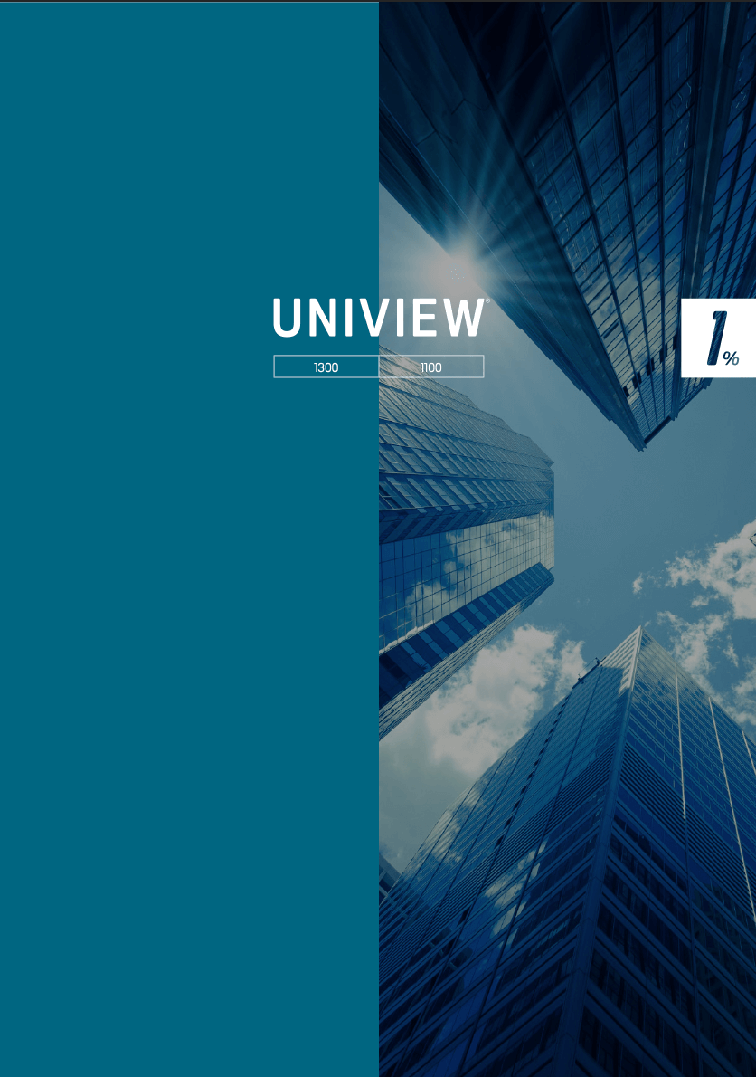 uniview 1300 & 1100